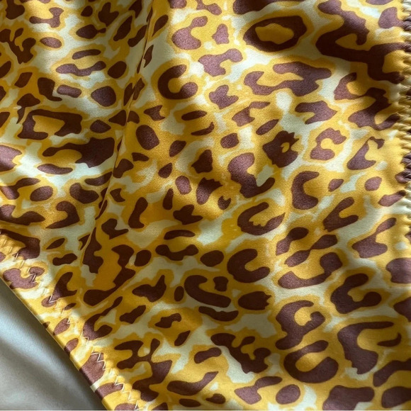 Kendall & Kyle NWT Golden Leopard Print Bikini Size XL - Picture 9 of 11